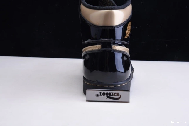 Cheap HIGH (2020) RETRO METALLIC 1 JORDAN GOLD AIR BLACK 555088-032 0813